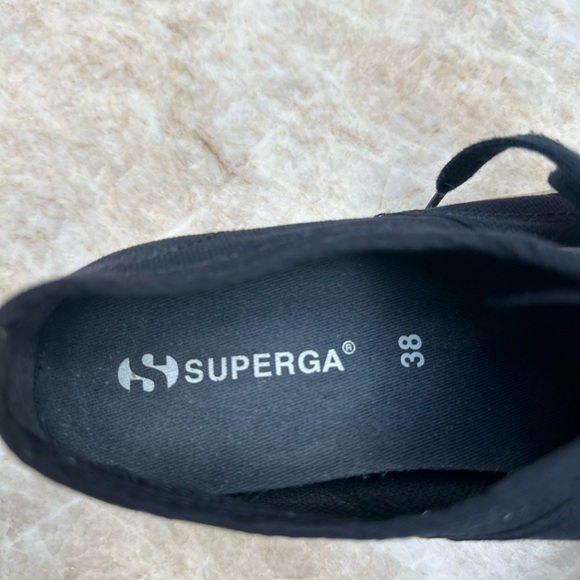 SUPERGA COTU Classic Navy Canvas US 7.5 Wide/EU 38 - Picture 6 of 7